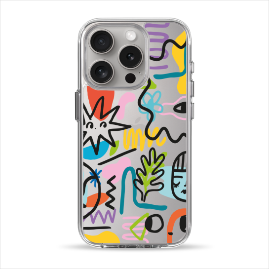 Чехол Pump Clear Case for iPhone 15 Pro Nagot - цена, характеристики, отзывы, рассрочка, фото 1