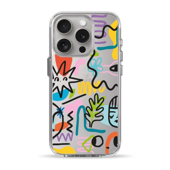 Чехол Pump Clear Case for iPhone 15 Pro Nagot