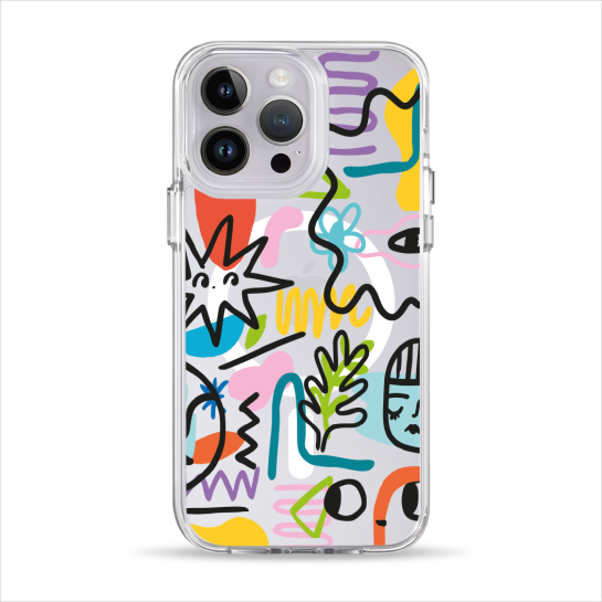 Чехол Pump Clear Case with MagSafe for iPhone 14 Pro Nagot - цена, характеристики, отзывы, рассрочка, фото 1