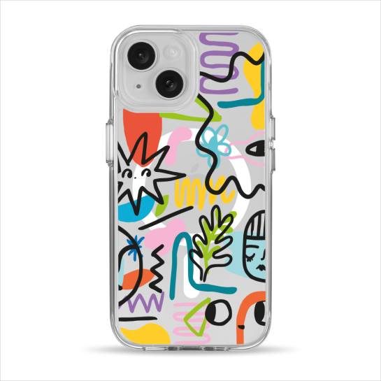 Чохол Pump Clear Case with MagSafe for iPhone 15 Nagot - ціна, характеристики, відгуки, розстрочка, фото 1