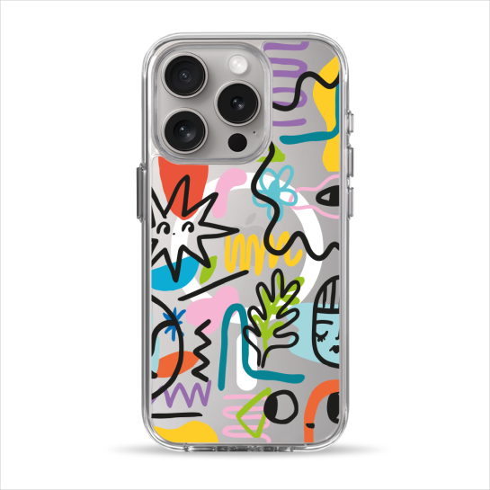 Чохол Pump Clear Case with MagSafe for iPhone 15 Pro Nagot - ціна, характеристики, відгуки, розстрочка, фото 1