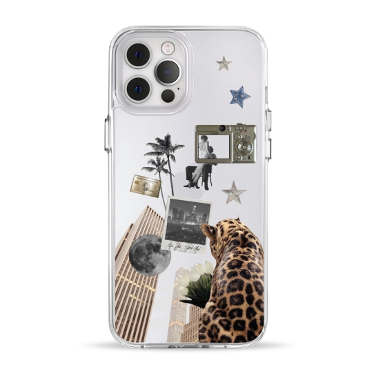 Чохол Pump Clear Case for iPhone 12 Pro Max Old Money