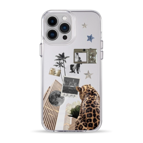 Чохол Pump Clear Case for iPhone 13 Pro Max Old Money