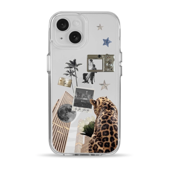 Чохол Pump Clear Case for iPhone 15 Old Money