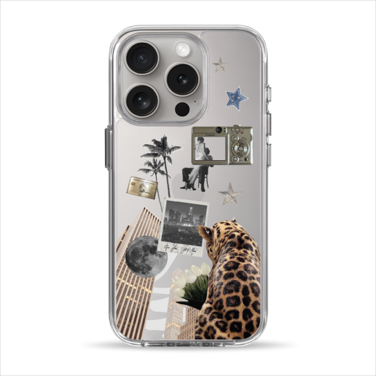 Чехол Pump Clear Case for iPhone 15 Pro Old Money - цена, характеристики, отзывы, рассрочка, фото 1