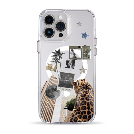 Чохол Pump Clear Case with MagSafe for iPhone 13 Pro Max Old Money - ціна, характеристики, відгуки, розстрочка, фото 1