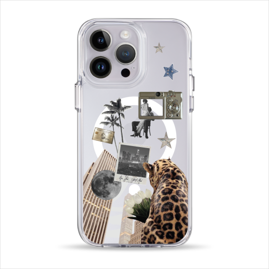 Чехол Pump Clear Case with MagSafe for iPhone 14 Pro Max Old Money - цена, характеристики, отзывы, рассрочка, фото 1