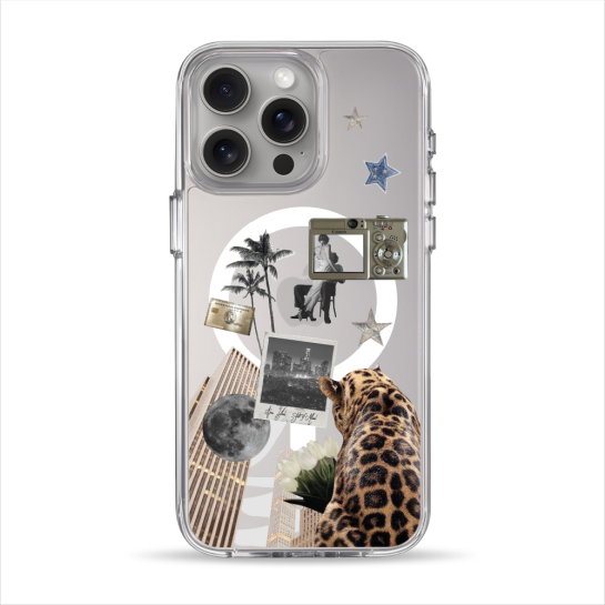 Чехол Pump Clear Case with MagSafe for iPhone 15 Pro Max Old Money - цена, характеристики, отзывы, рассрочка, фото 1