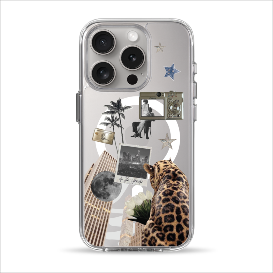 Чохол Pump Clear Case with MagSafe for iPhone 15 Pro Old Money - ціна, характеристики, відгуки, розстрочка, фото 1