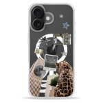 Чохол Pump Clear Case with MagSafe for iPhone 16 Old Money