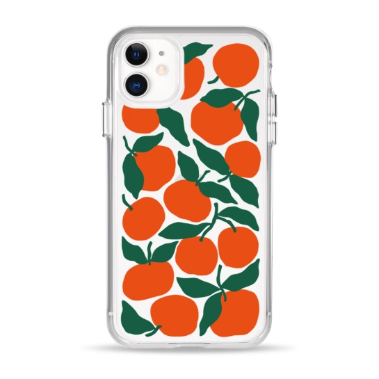 Чохол Pump Clear Case for iPhone 11 Oranges