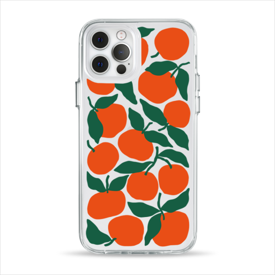 Чохол Pump Clear Case for iPhone 12/12 Pro Oranges - ціна, характеристики, відгуки, розстрочка, фото 1