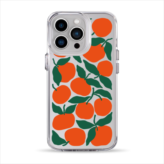 Чехол Pump Clear Case for iPhone 13 Pro Oranges - цена, характеристики, отзывы, рассрочка, фото 1