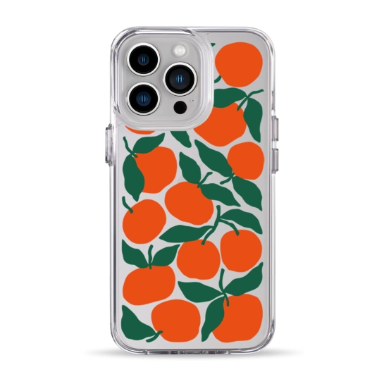 Чехол Pump Clear Case for iPhone 13 Pro Oranges