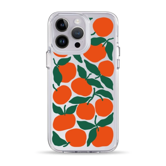 Чехол Pump Clear Case for iPhone 14 Pro Max Oranges