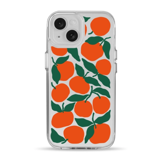 Чохол Pump Clear Case for iPhone 15 Oranges