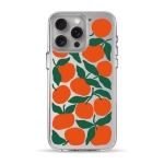 Чехол Pump Clear Case for iPhone 15 Pro Max Oranges