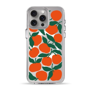 Чохол Pump Clear Case with MagSafe for iPhone 15 Pro Max Oranges - цена, характеристики, отзывы, рассрочка, фото 1