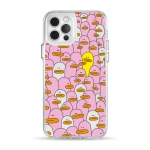 Чехол Pump Clear Case for iPhone 12/12 Pro Pink Ducks