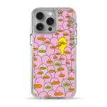 Чехол Pump Clear Case for iPhone 15 Pro Max Pink Ducks