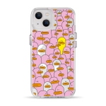 Чехол Pump Clear Case with MagSafe for iPhone 13 Pink Ducks