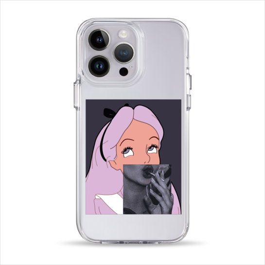 Чехол Pump Clear Case for iPhone 14 Pro Max Princess - цена, характеристики, отзывы, рассрочка, фото 1