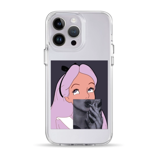 Чехол Pump Clear Case for iPhone 14 Pro Princess