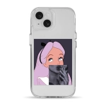 Чехол Pump Clear Case for iPhone 15 Princess