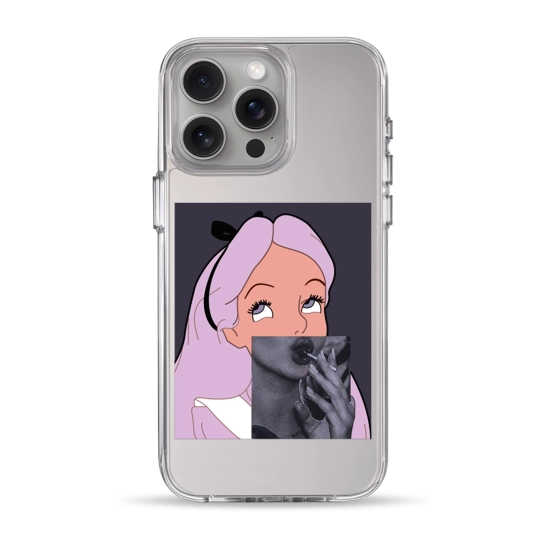 Чехол Pump Clear Case for iPhone 15 Pro Max Princess