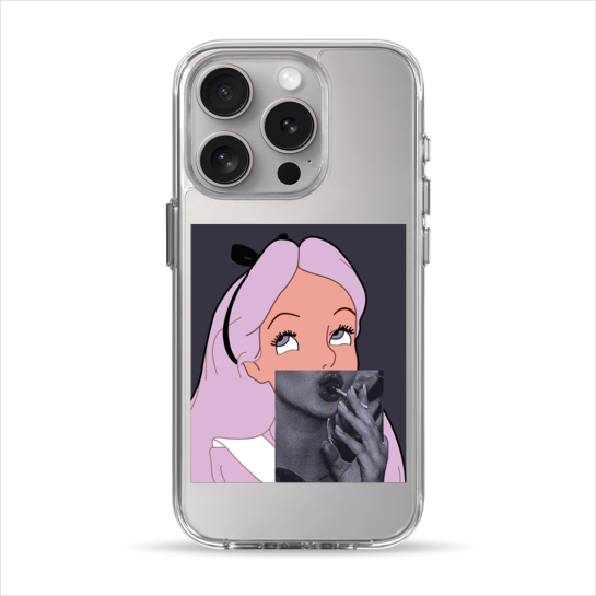 Чехол Pump Clear Case for iPhone 15 Pro Princess - цена, характеристики, отзывы, рассрочка, фото 1