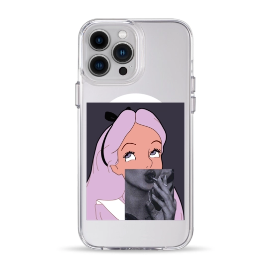 Чехол Pump Clear Case with MagSafe for iPhone 13 Pro Max Princess