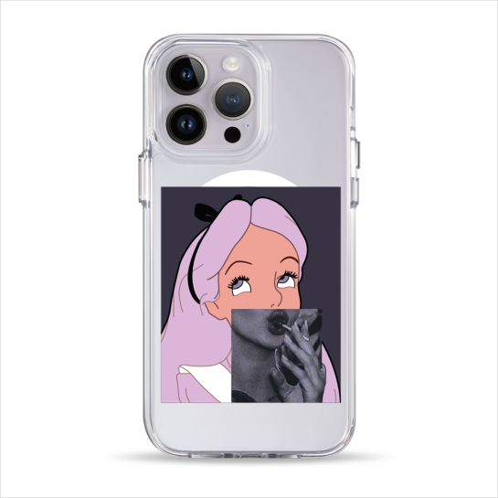 Чехол Pump Clear Case with MagSafe for iPhone 14 Pro Max Princess - цена, характеристики, отзывы, рассрочка, фото 1
