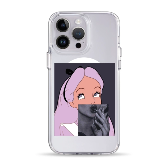 Чехол Pump Clear Case with MagSafe for iPhone 14 Pro Max Princess