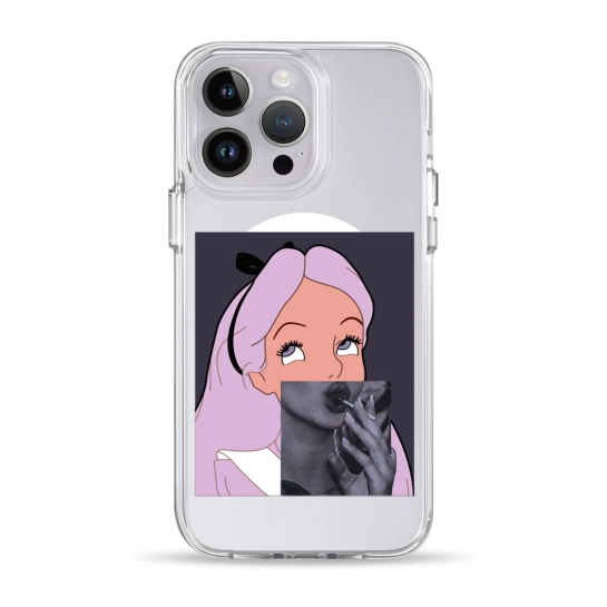 Чохол Pump Clear Case with MagSafe for iPhone 14 Pro Princess