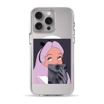 Чохол Pump Clear Case with MagSafe for iPhone 15 Pro Max Princess