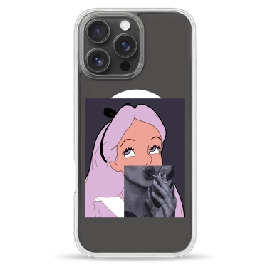 Чохол Pump Clear Case with MagSafe for iPhone 16 Pro Princess - цена, характеристики, отзывы, рассрочка, фото 1