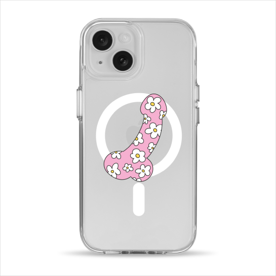 Чехол Pump Clear Case with MagSafe for iPhone 15 Pruten - цена, характеристики, отзывы, рассрочка, фото 1
