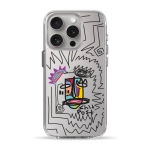 Чехол Pump Clear Case for iPhone 15 Pro Shit Post