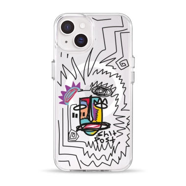 Чохол Pump Clear Case with MagSafe for iPhone 14 Shit Post - цена, характеристики, отзывы, рассрочка, фото 1