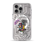 Чохол Pump Clear Case with MagSafe for iPhone 15 Pro Max Shit Post