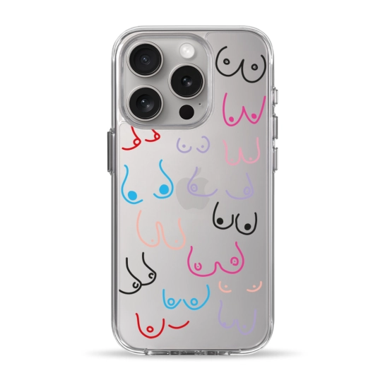 Чохол Pump Clear Case for iPhone 15 Pro Sisi