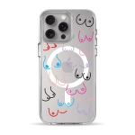 Чехол Pump Clear Case with MagSafe for iPhone 15 Pro Max Sisi