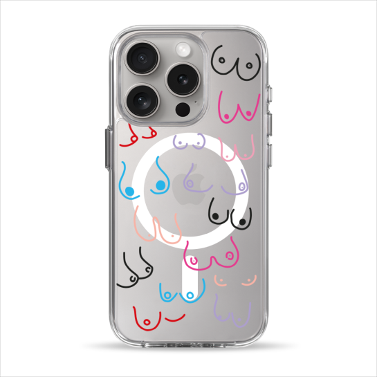 Чехол Pump Clear Case with MagSafe for iPhone 15 Pro Sisi - цена, характеристики, отзывы, рассрочка, фото 1