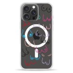 Чехол Pump Clear Case with MagSafe for iPhone 16 Pro Max Sisi