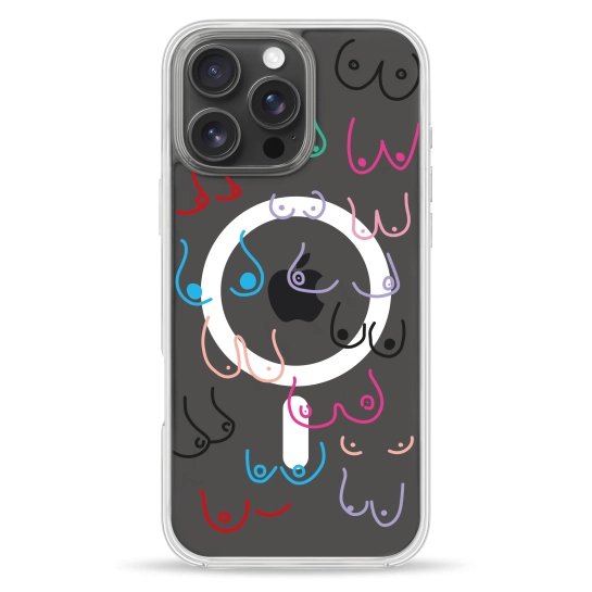 Чехол Pump Clear Case with MagSafe for iPhone 16 Pro Max Sisi