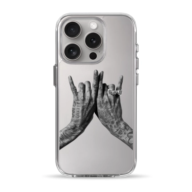 Чехол Pump Clear Case for iPhone 15 Pro Swag - цена, характеристики, отзывы, рассрочка, фото 1