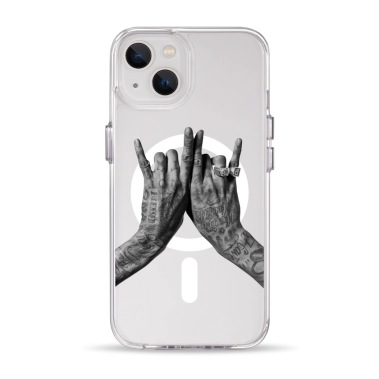 Чехол Pump Clear Case with MagSafe for iPhone 13 Swag - цена, характеристики, отзывы, рассрочка, фото 1