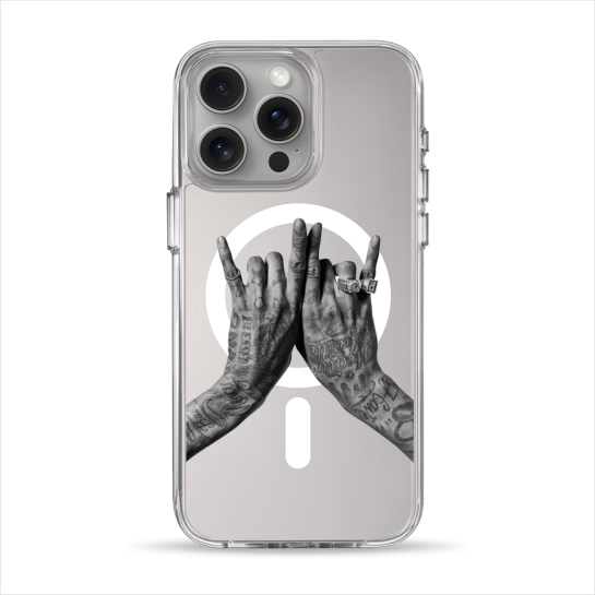 Чохол Pump Clear Case with MagSafe for iPhone 15 Pro Max Swag - ціна, характеристики, відгуки, розстрочка, фото 1