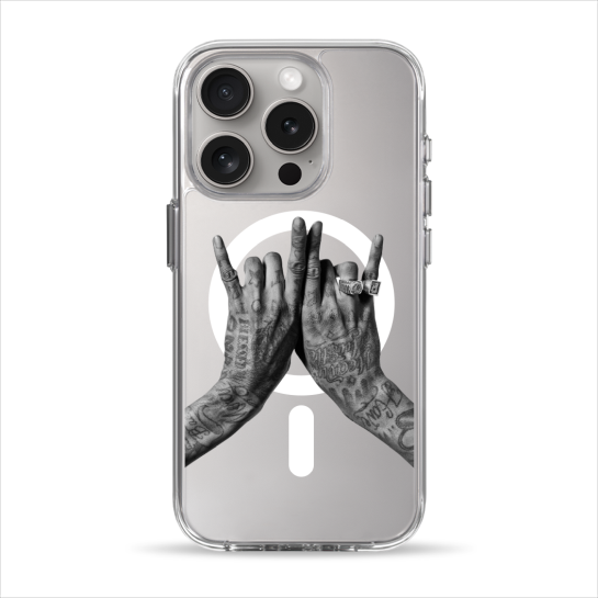 Чохол Pump Clear Case with MagSafe for iPhone 15 Pro Swag - ціна, характеристики, відгуки, розстрочка, фото 1