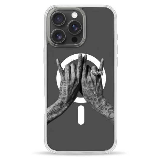 Чехол Pump Clear Case with MagSafe for iPhone 16 Pro Swag - цена, характеристики, отзывы, рассрочка, фото 1